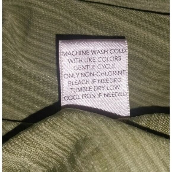 CJ Banks Green Stripe Short Sleeve Womens Top 1X Polyester Spandex Blend - Picture 4 of 5